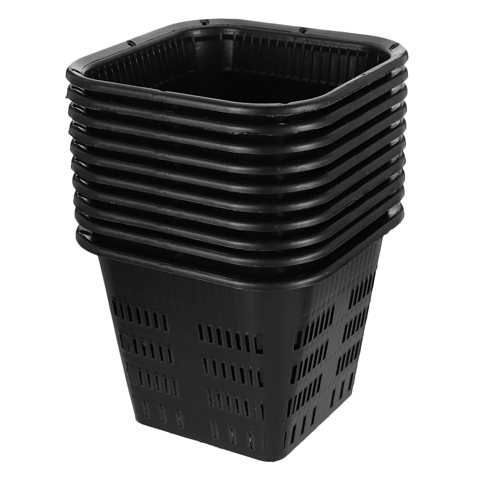 

15 Pcs Planting Basket Root Control Flowerpot Creative Plastic Flowerpots Gardening Tool for Plants Container Nursery Flowers