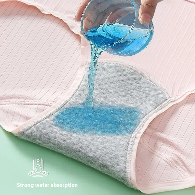 Intimo Anti-perdite da donna, assorbenti per incontinenza con perdite di urina per anziani di mezza età, pantaloni per il periodo della ragazza lavabili che assorbono l'acqua