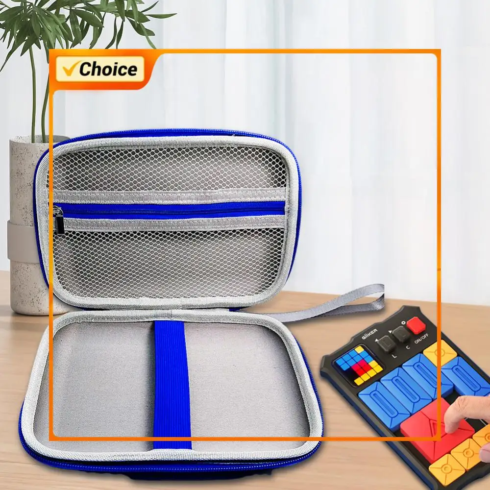 

Жесткий защитный чехол для переноски с сетчатым карманом, дорожная сумка для хранения и транспортировки игровой консоли GiiKER Slide Brain