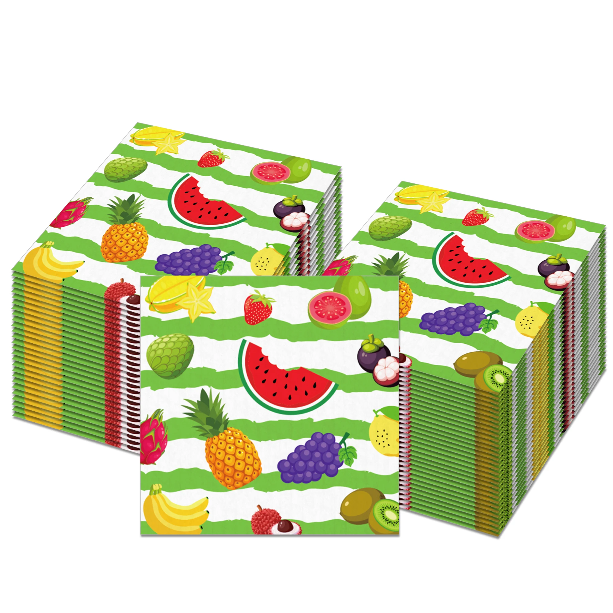 20/40/60 Stück Servietten für Geburtstagsfeier, Einweggeschirr, Abendessen, Papierservietten, Taschentücher ‌ Esszimmer ‌ Dekor für Kindergeburtstag – Detail 33