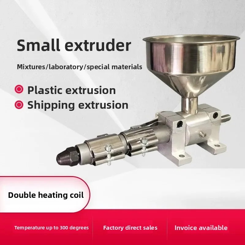 Desktop Single Screw Filament Extruder – Small Plastic Extruder for 3D Printing, Lab & DIY