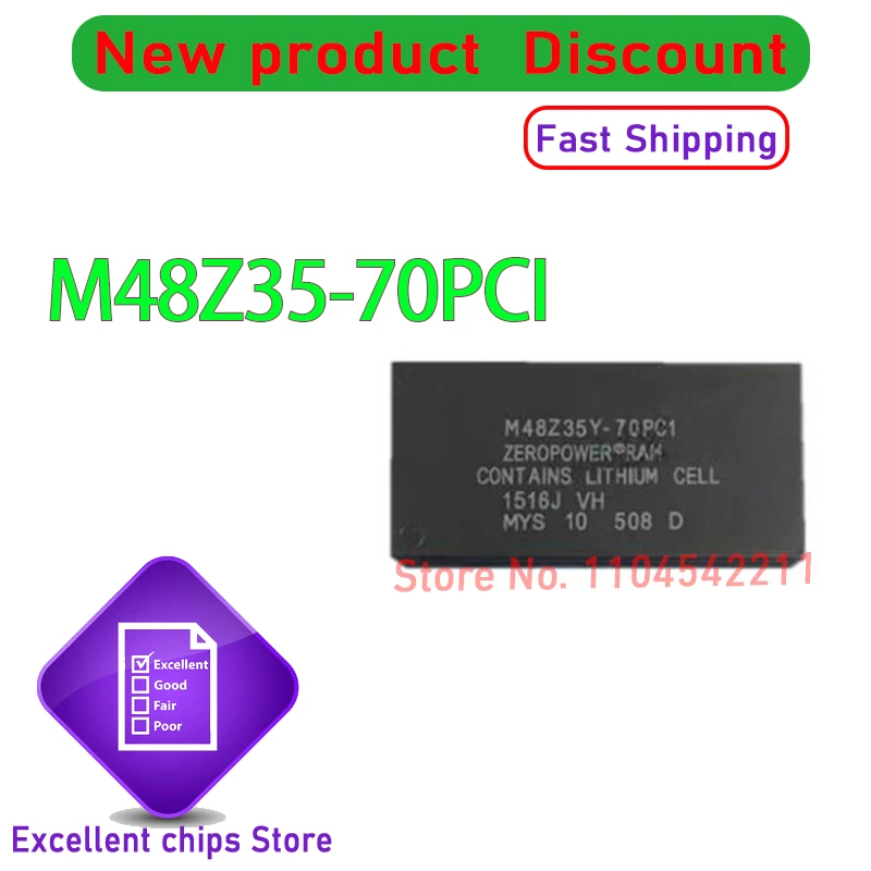 

5 шт. новый оригинальный M48Z35-70PC1 M48Z35-70PCI M48Z35 Dip-28