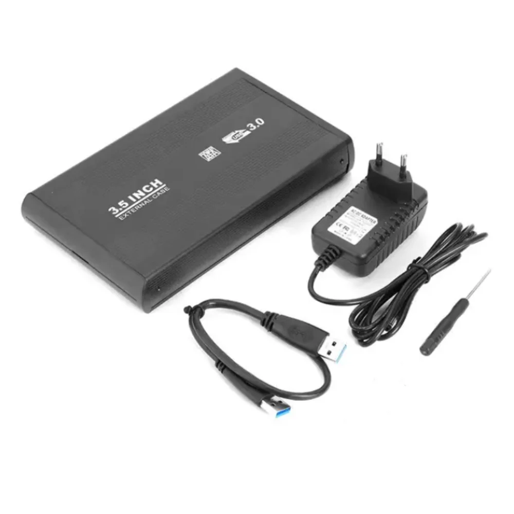 

3.5 inch SATA to USB3.0 USB 2.0 HDD Box SSD Case Hard Disk Case External Hard Drive Enclosure Box