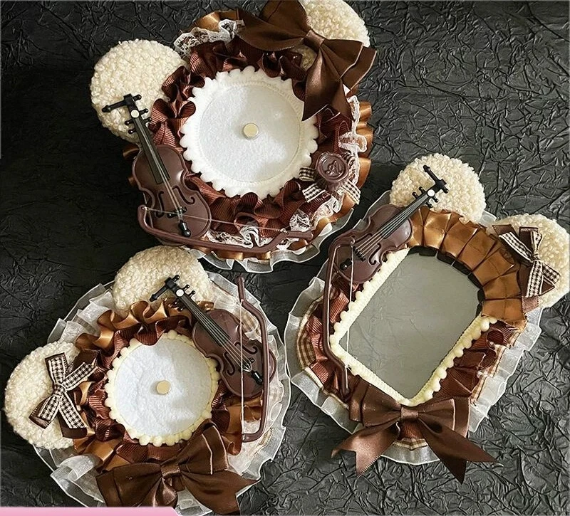 Gorgeous Chocolate Cake Ba Chi Tuo Gumei Second Dimensional Peripheral with 58-75mm Badge Support Three Inch Card Handmade Gumei