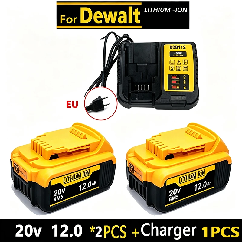 2025 For DeWALT 20V Battery Power Tool Battery DCB206 DCB205 DCB200 DCF887 DCG405 DCD791 DCF922 DCF850 DCD805 Tool Battery