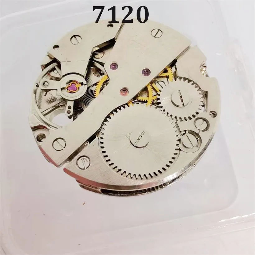 Watch Accessories 7120 Bad Movement Mechanical Watch Old Movement For Beginners To Practice Disassembly Research