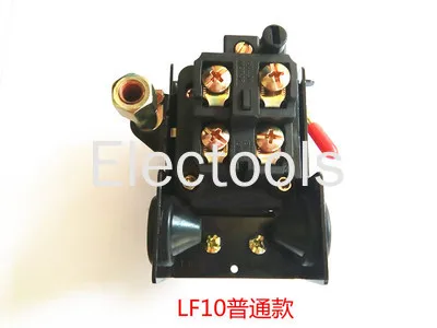 Imagem -03 - Interruptor de Pressão da Bomba 220v380v do Compressor de ar da Força Lf101h de Lefoo Personalizado Controlador de Pressão do Interruptor de Pressão do ar