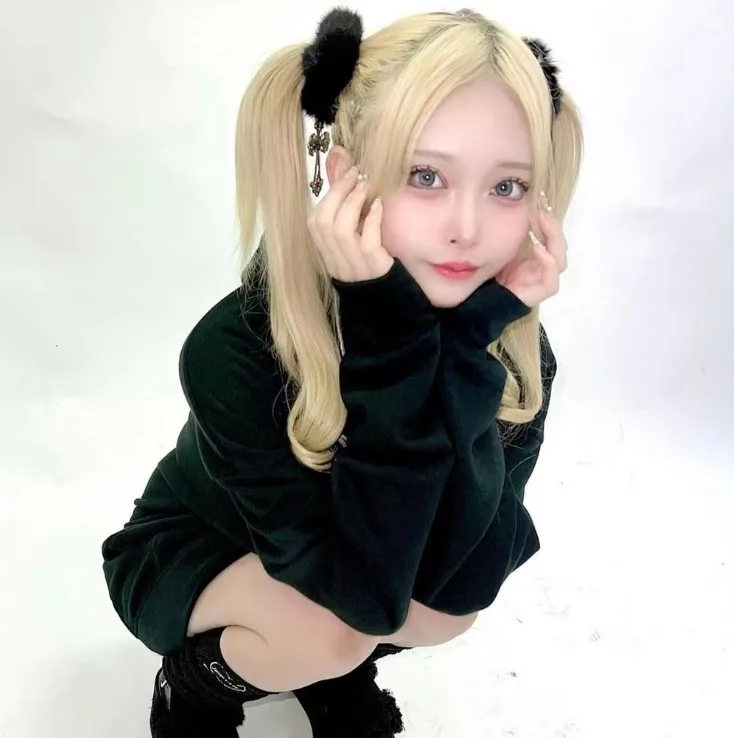 دائرة شعر متقاطع كاواي ياباني ، إكسسوارات شعر لطيفة حلوة ، أنيمي لوليتا