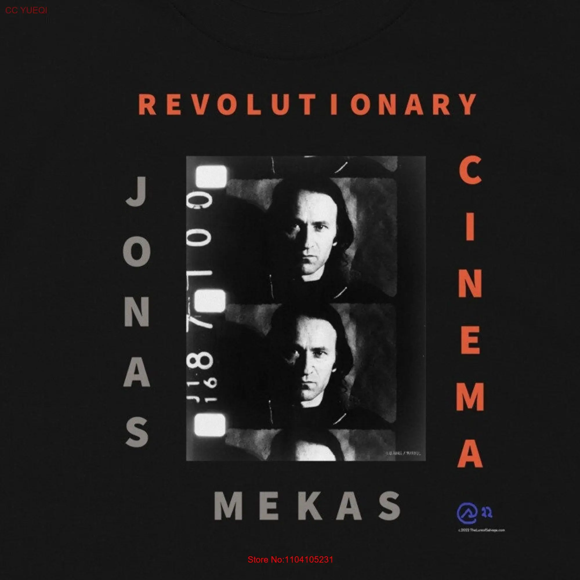 Jonas Mekas Revolutionary Cinema T Shirt Unique long or short sleeves