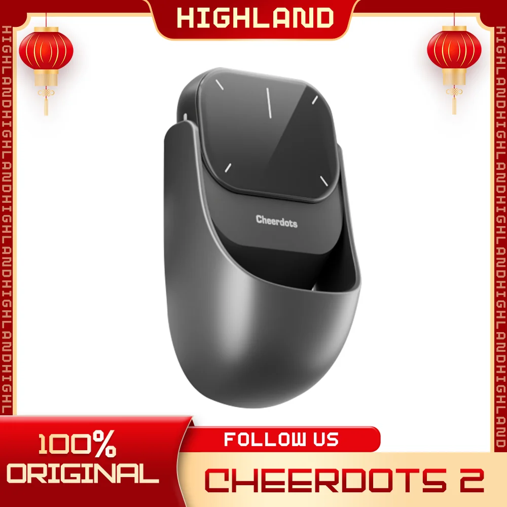 CheerTok Cheerdots 2 Wireless Touchpad ChatGPT Enabled Mouse AI Recording All-in-one Pocket Mouse Presenter Smart Phone custom