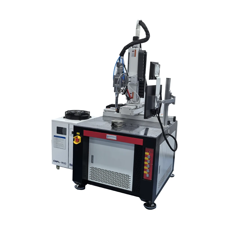 Saldatrice laser a fibra per saldatrice a piattaforma Raycus 3000W