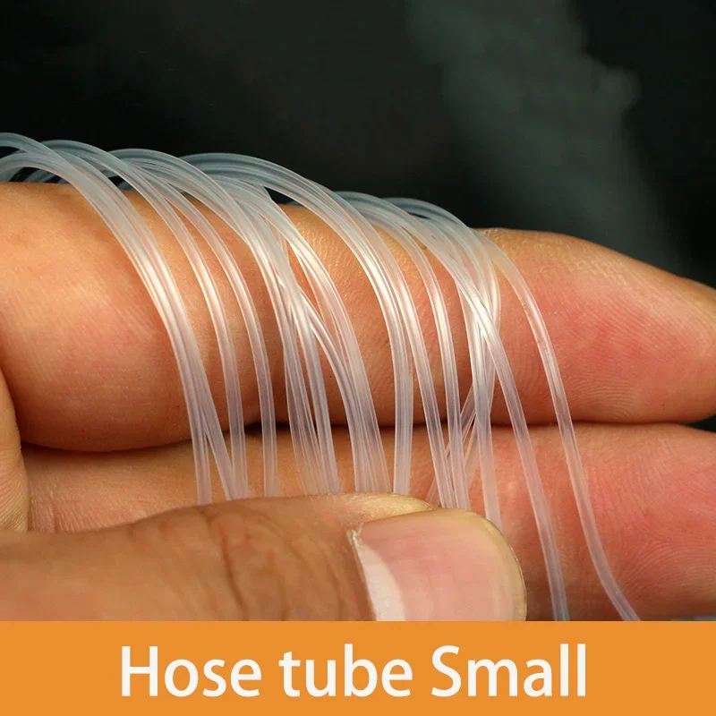 

10M Transparent Flexible Silicone Tubing ID 0.3mm-6mm /OD 0.8mm-7mm Food Grade Tube Pipe Temperature Resistance Nontoxic Medical