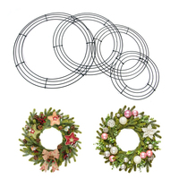 1pc Null Christmas Wreath Making Supplies Easter Wreath Base Door Wreath Frame Wreaths For Doors Spring Wreath To Decorate