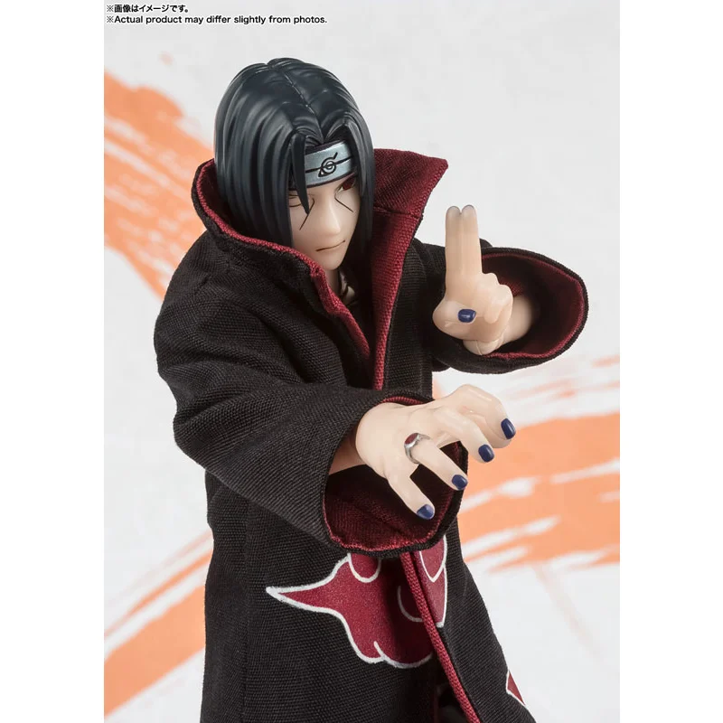 Bandai-Figurine d'action S.H.Figuarts SHF NarAAUchiha Itachi NARUTOP99, édition originale, jouets modèles, collection Anime, en stock