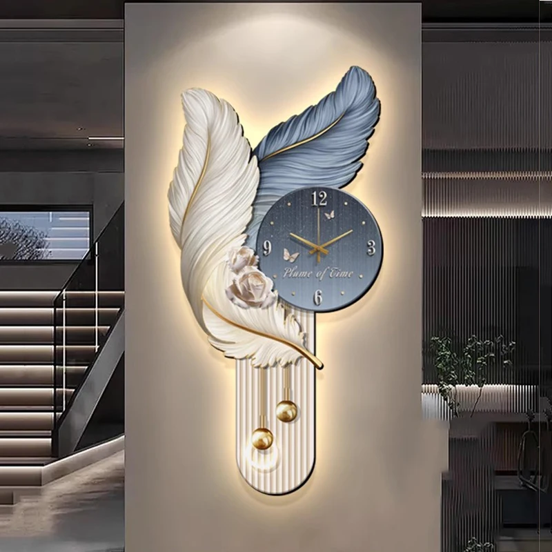 Art Mural Wall Clocks Luxury Digital Nordic Minimalist Silent Design Wall Watch Creative Orologio Da Parete Home Decoration