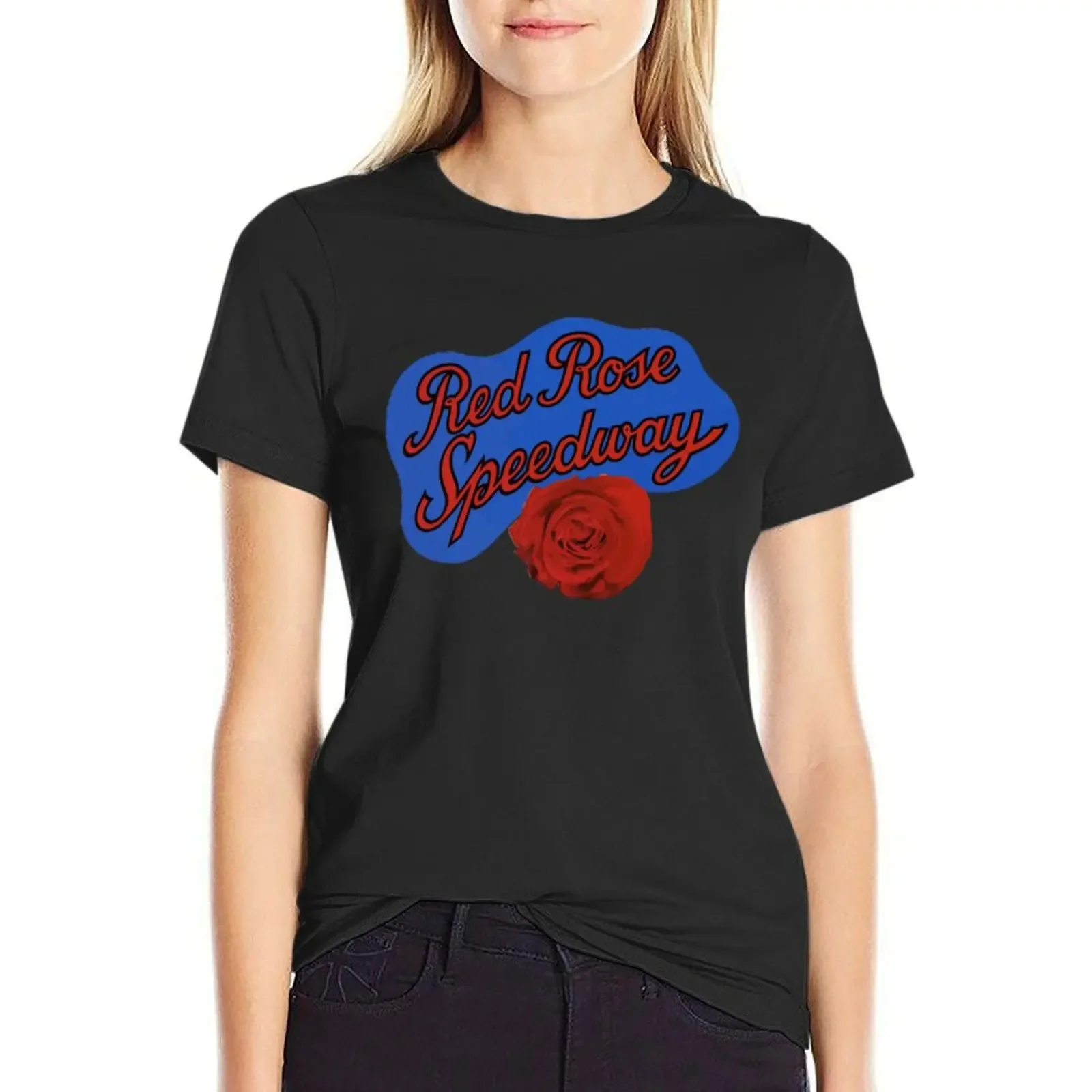 Red Rose Speedway - Album Logo T-Shirt korean fashion hippie clothes western t-shirt dress for Women