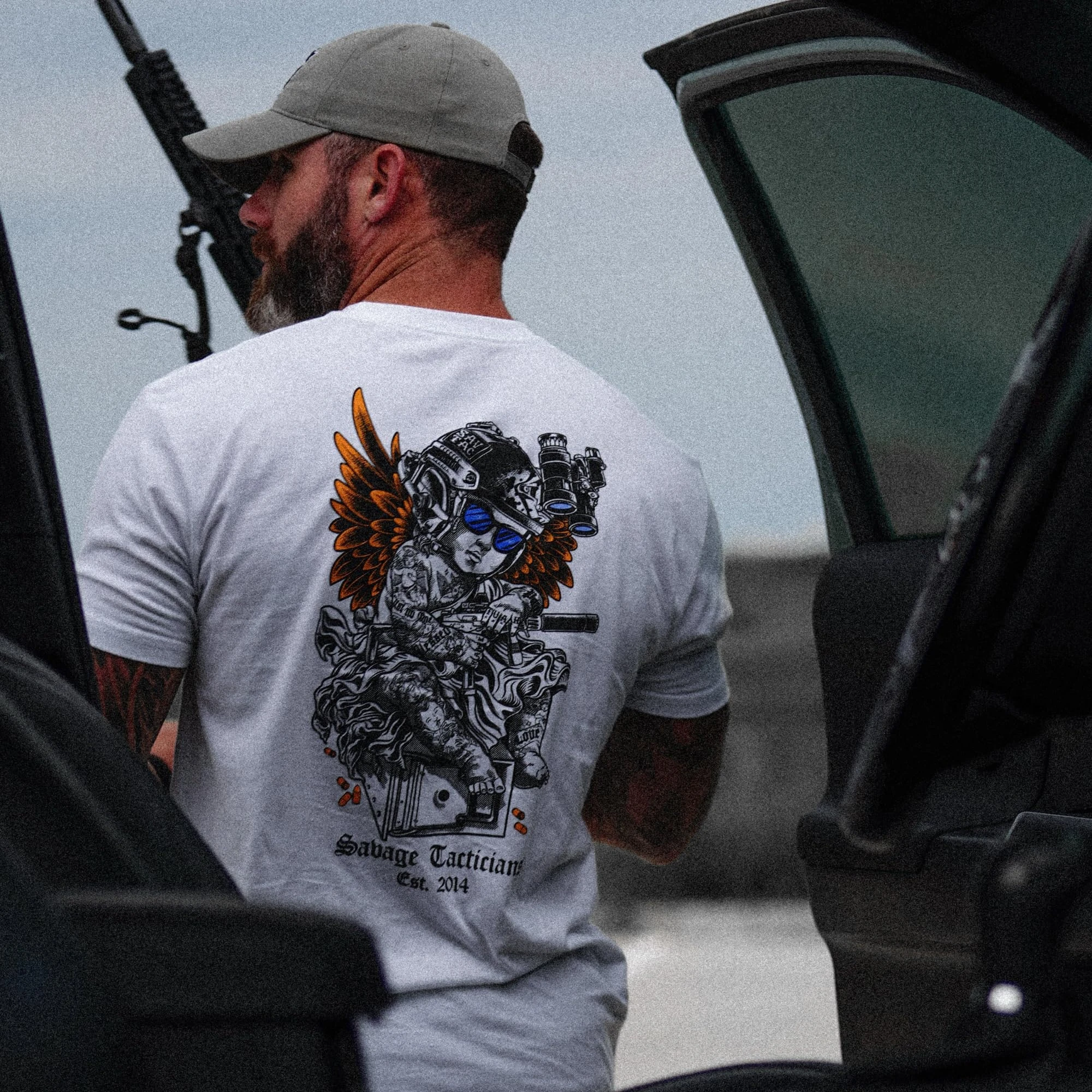 Night Vision Goggles Cherub Tactical Military Training Brand Graphic Tee Cotton Mens Womens T-Shirt Summer Outdoor Casual Top