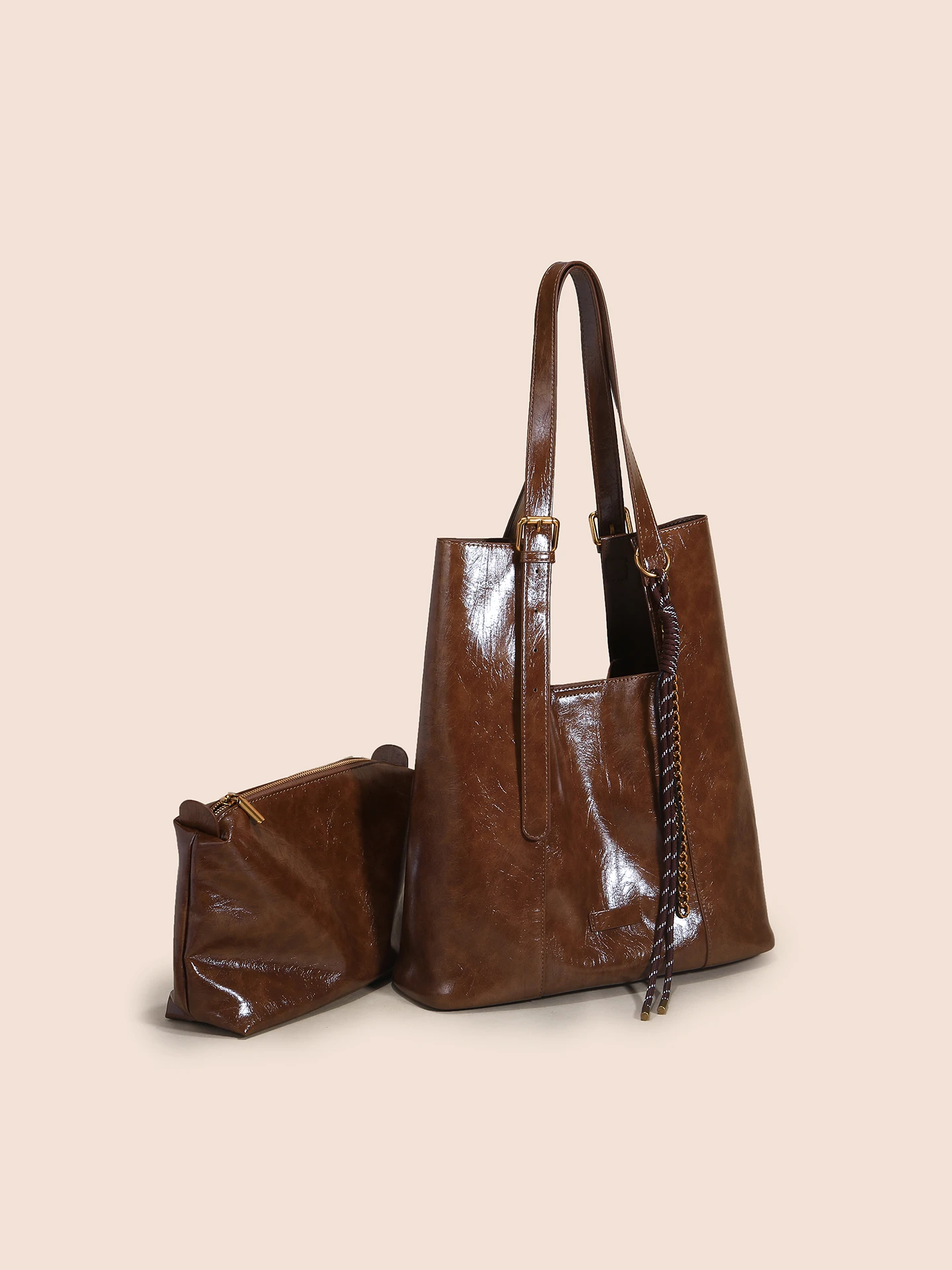 Thumbnail 3 - #10 New Soft Leather Bucket Bags Arrivals