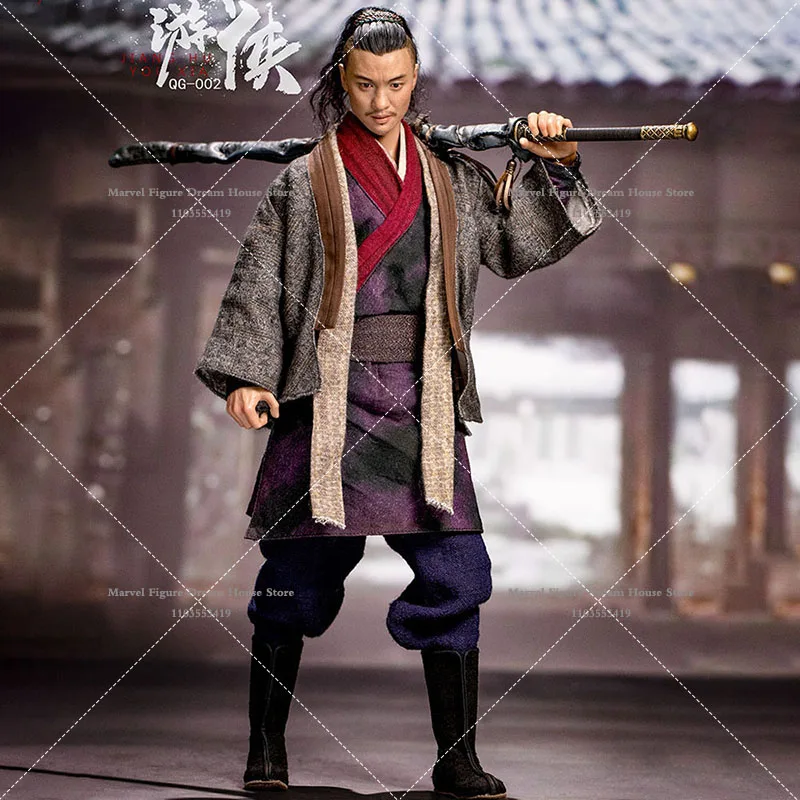 In Stock Original QINGGE STUDIO QG-002 1/6 Scale Collectible Martial Arts Movies Jianghu Ranger Swordsman 12'' Action Figure