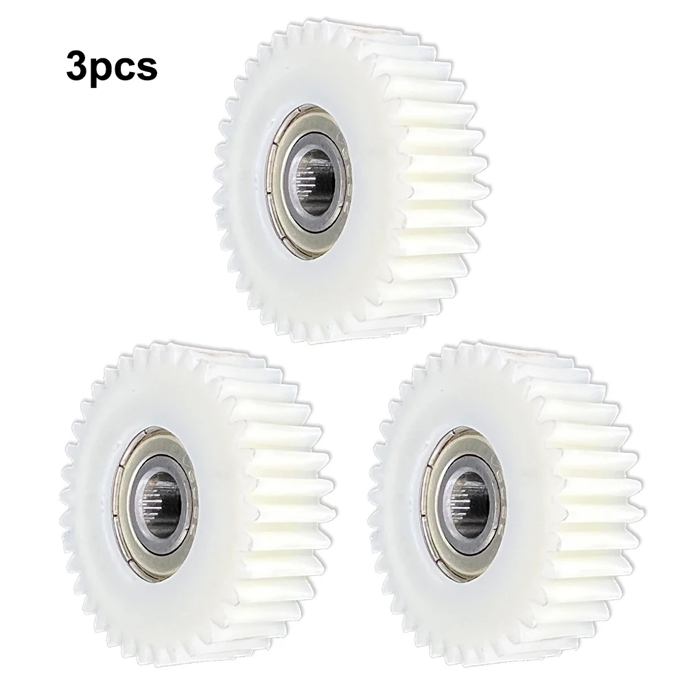 3Pcs E-Bike Gears Electrical Bike Nylon Gear Portable Outdoor Component Part Set Modified Replacement for 250w Bafang Motor