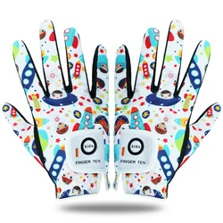 1 Pair Junior Kids Youth Toddler Golf Gloves Boys Girls Breathable Comfortable for Left Hand Right Hand