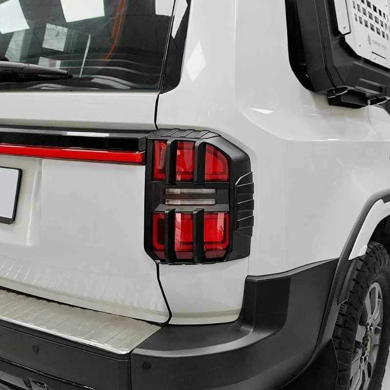 For Toyota Prado LC250 2024 2025 Car Taillight Protective Cover ABS Anti-collision Tail Light Protector Exterior Modification