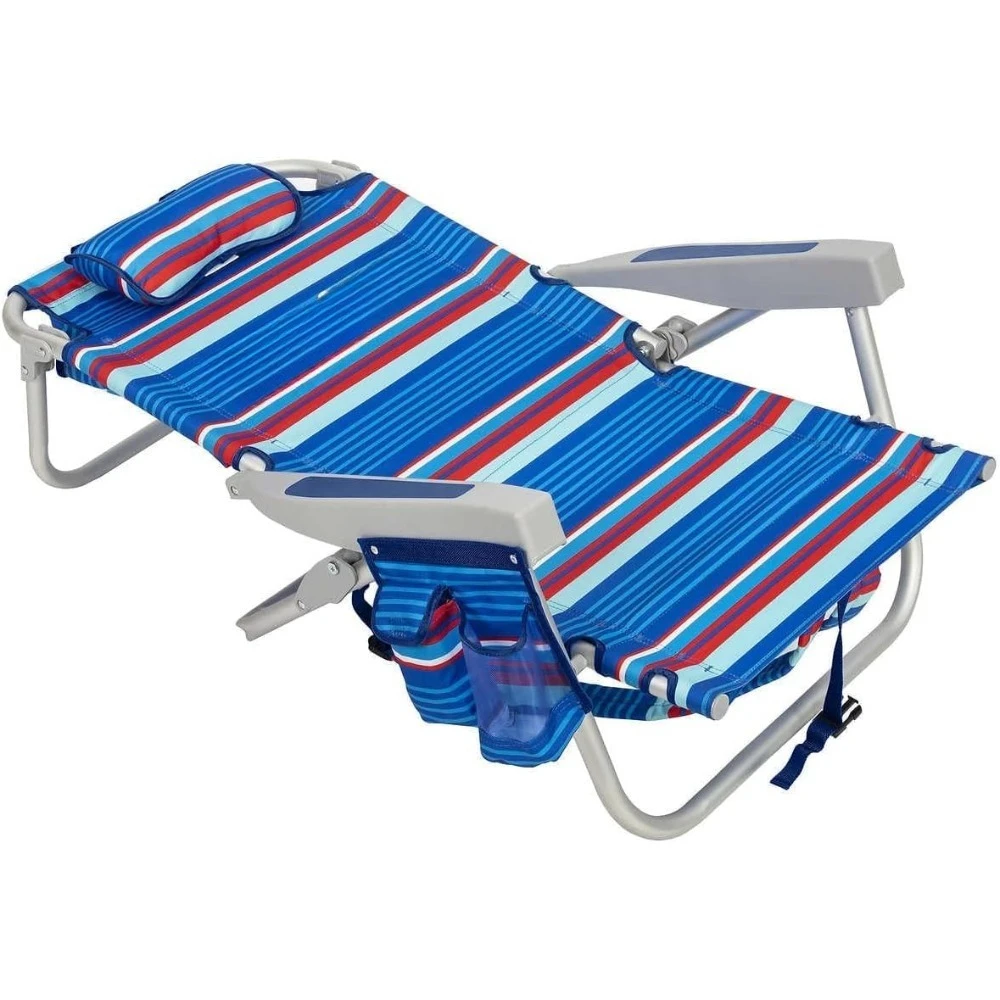 Rucksack Strandkorb 2er-Pack (Segelfisch und Palmen), Aluminium, Mehrfarbig - HOME