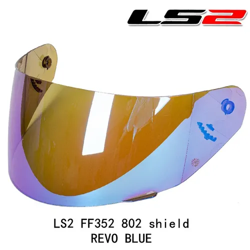 Imagen 1 del producto Visera de cristal para casco de motocicleta, visera para LS2, FF352, FF351, FF802, FF369, FF384, visera de cara completa, LS2 MHR-FF-15