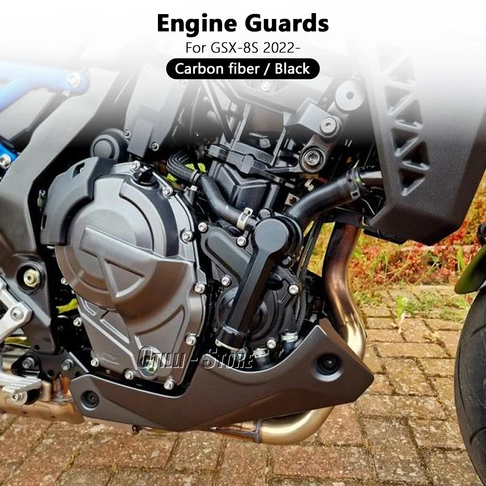 Motorcycle Accessories Engine Chassis Guard Body Lower Bellypan Fairing For Suzuki GSX-8S GSX8S GSX 8S 2022﻿ 2023 2024 2025