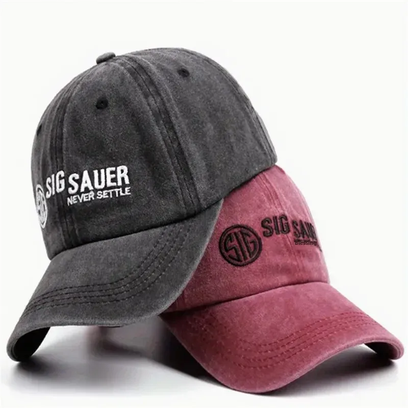 SIG SAUER Baseball Cap Outdoor Warm Hat For Men And Women Stocking Cap With Cross-Border Supply Chain