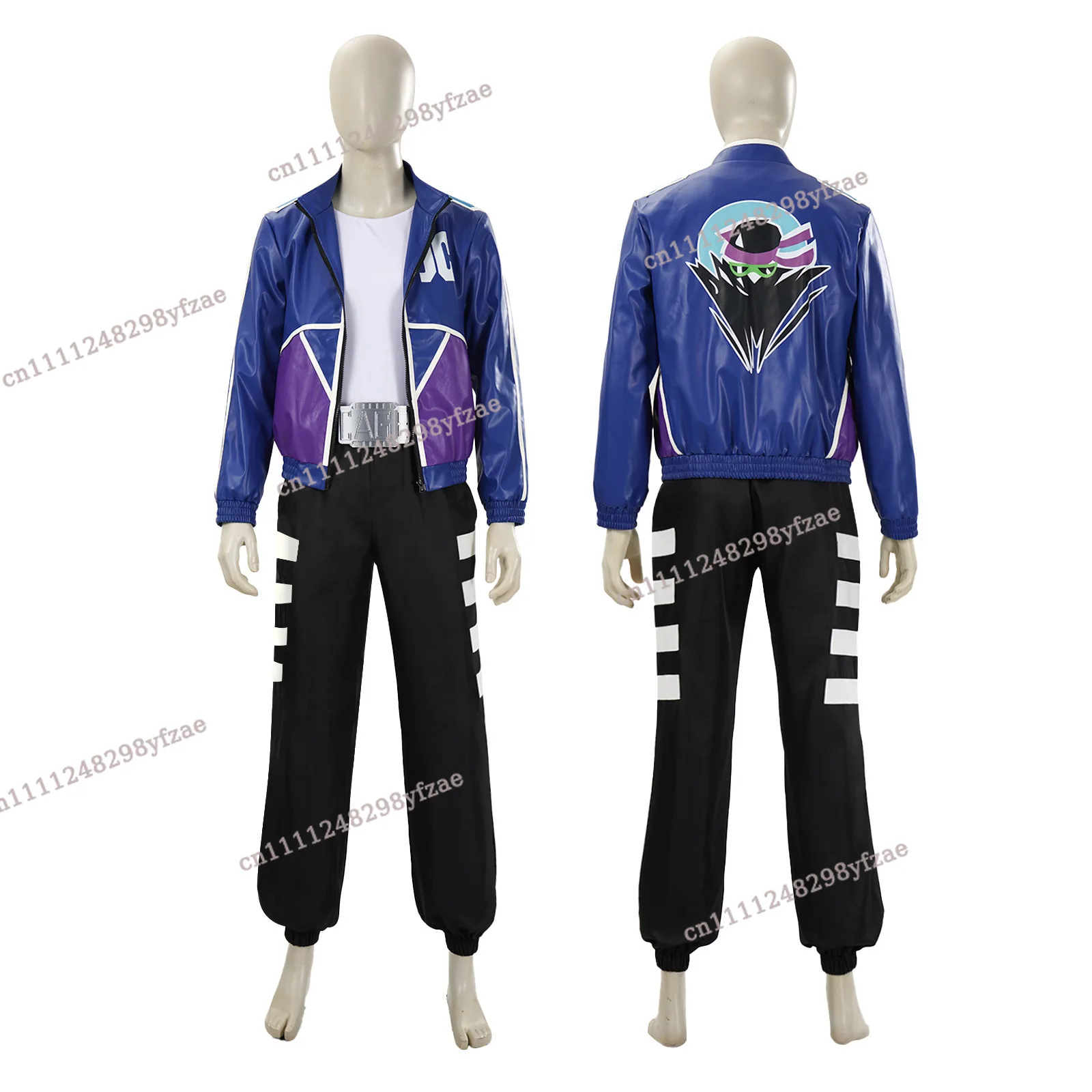 

Mortal Kombat Johnny cosplay suit Johnny Cage jacket set game character performance suit