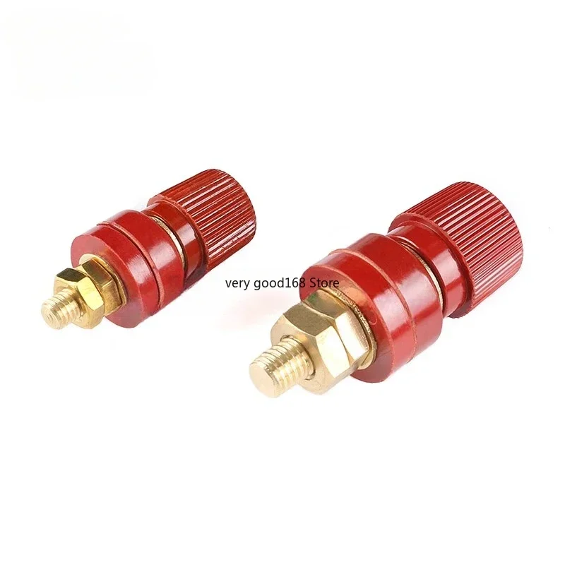 2PCS 333/555 Wire Binding Post Thread Screw Dia 6/8mm Lithium Battery Weld Inverter Clamp Power Supply Connect Terminal Splice