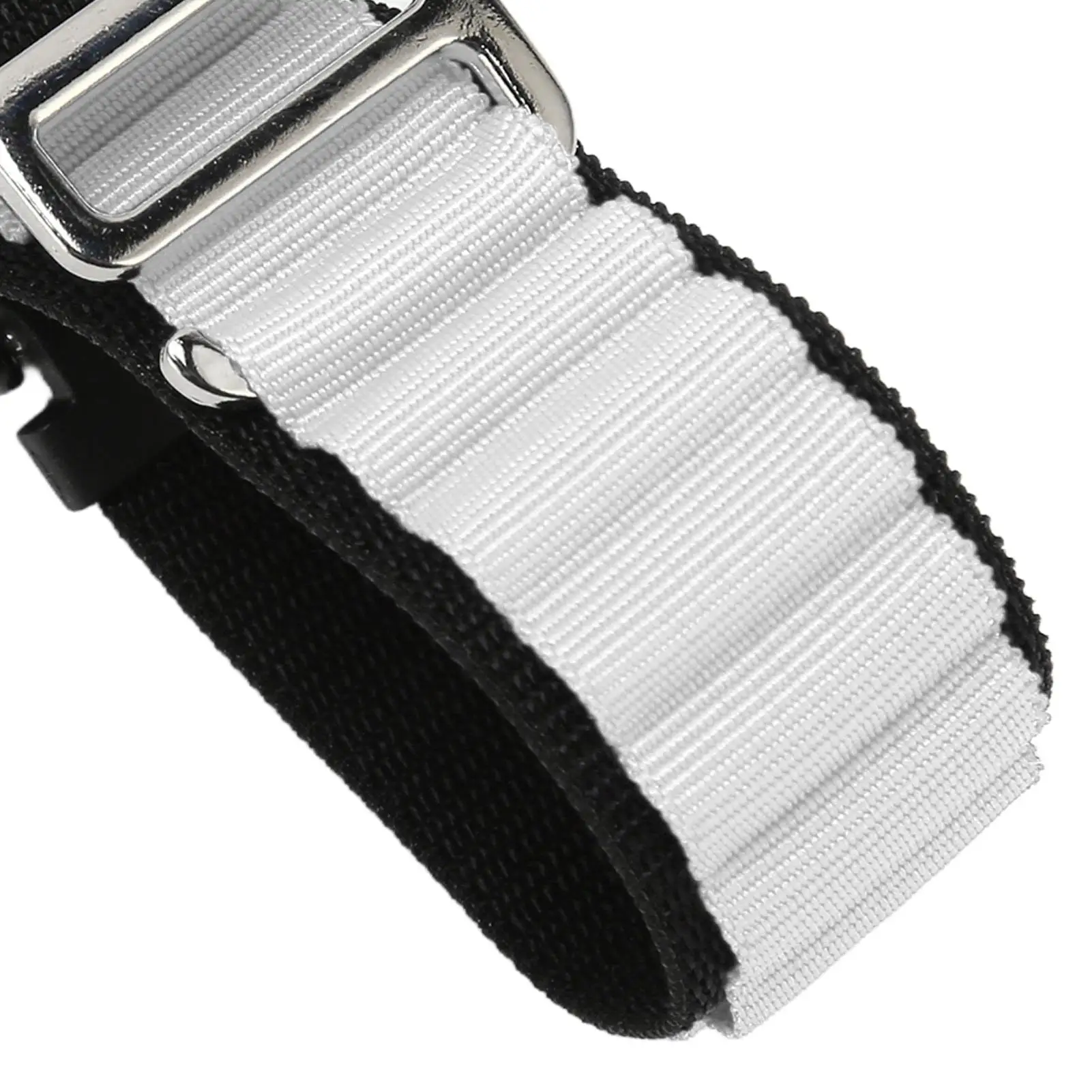 حزام ساعة منسوج من النايلون المطاطي مع حافظة ممتصة للصدمات من البلاستيك لخيارات الألوان الأبيض والأسود المتوافقة مع Google Pixel