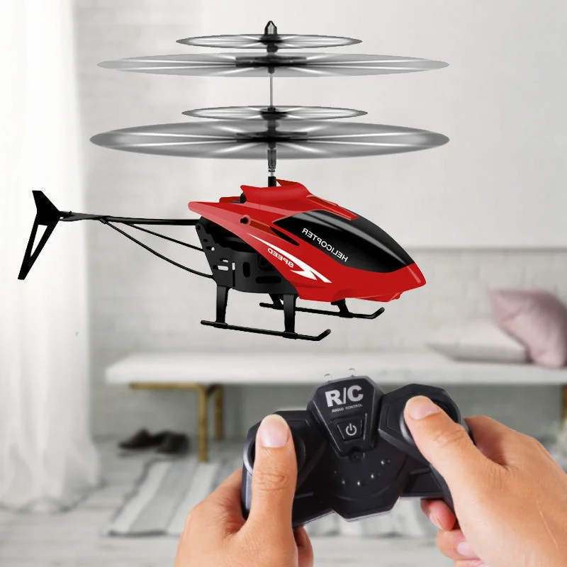 Hélicoptère à induction, avion, jouet, suspension intelligente, télécommande, geste, garçon, enfants, célébrité d'internet