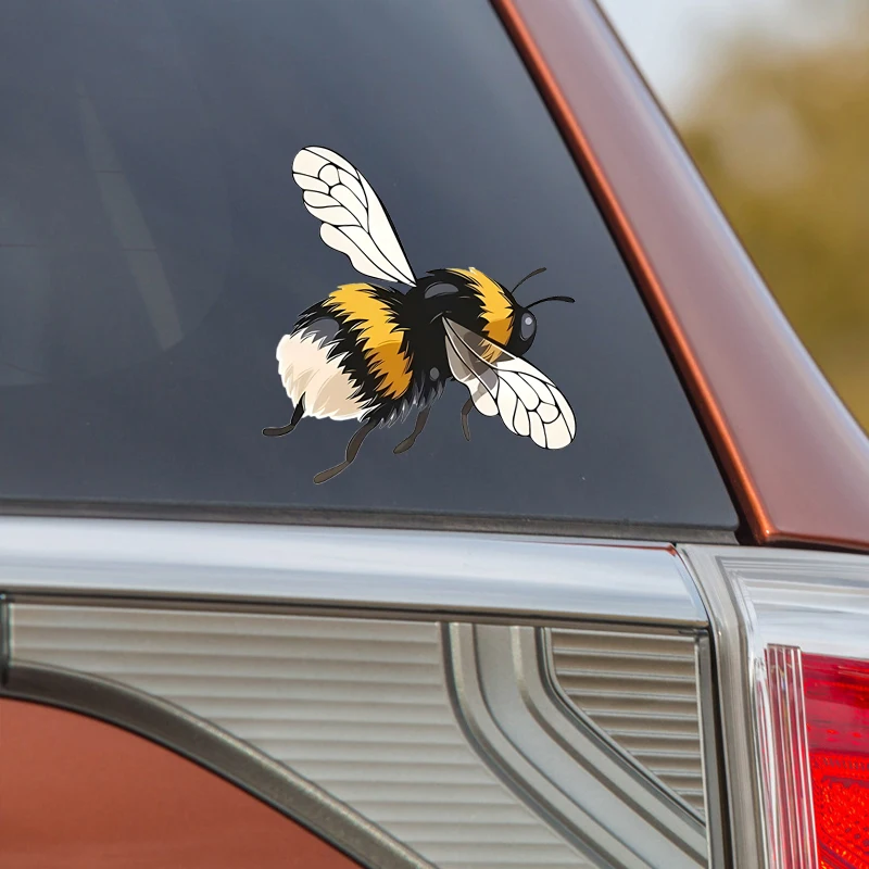 Lovely Little Bee Car Sticker For Laptop Bottle Truck Phone Motorcycle Van SUV Vehicle Paint Window Wall