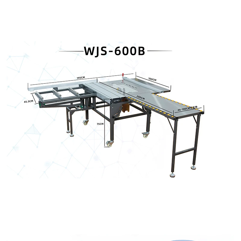 High Quality Dust Free Mother-Saw Lift Sliding Table Multifunctional Woodworking Bench