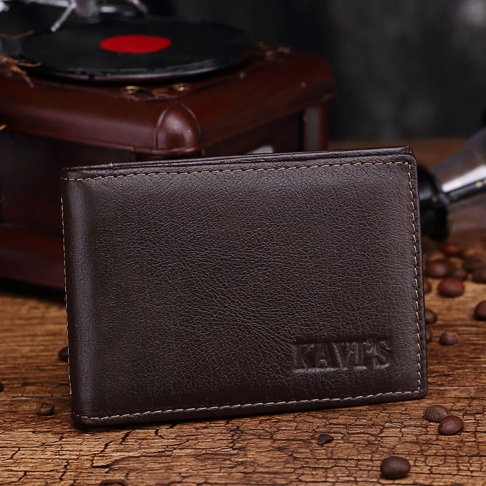 

First Layer Leather Credit Card Holder Wallet Portable Mini Driver License Holder High Quality Men Women Storage Purse