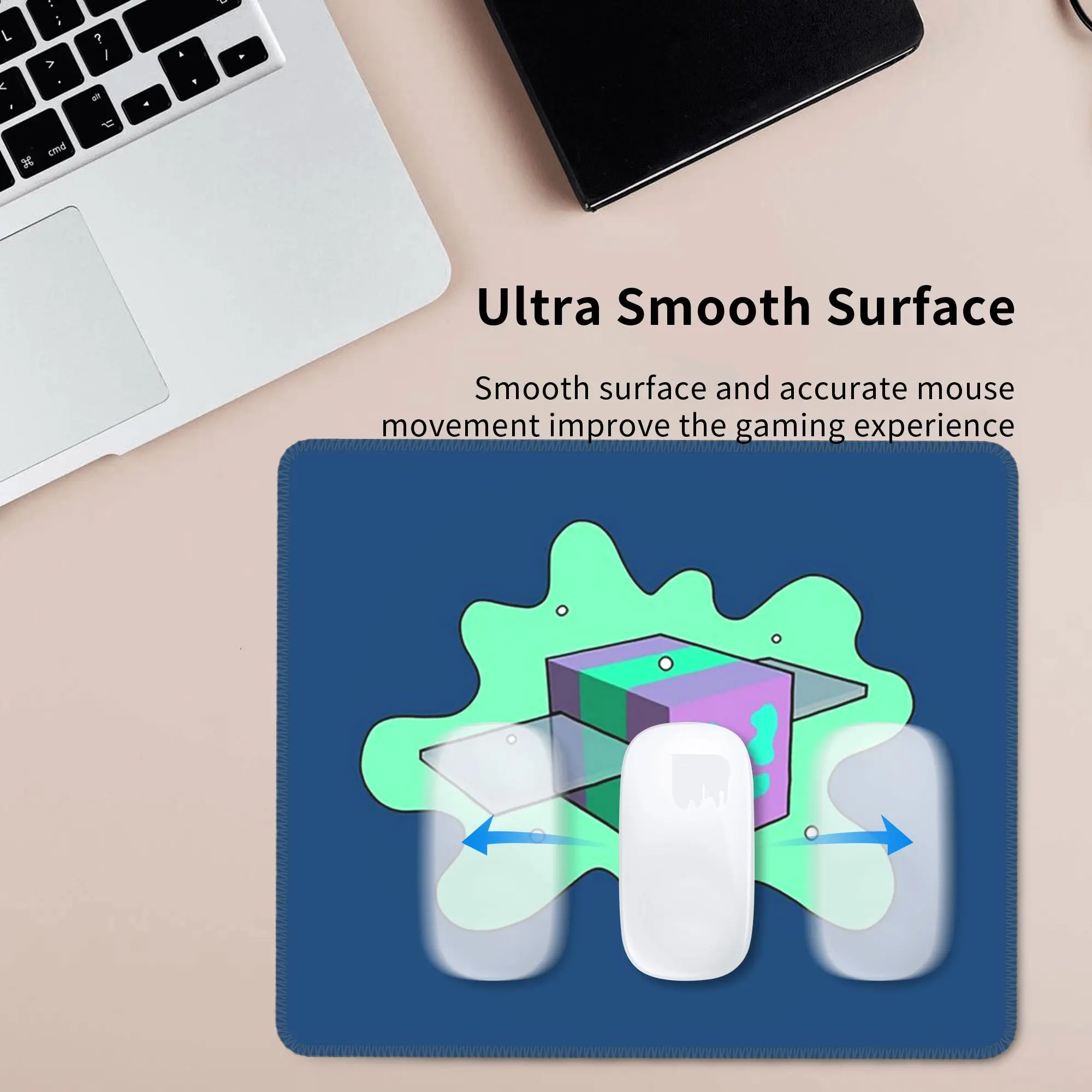 Alfombrilla de ratón con simulador de enyesado de abeja, alfombrilla para teclado de ordenador, alfombrilla para ratón, Gamer, PC, portátil, escritorio, accesorios de oficina, alfombrillas para mesa