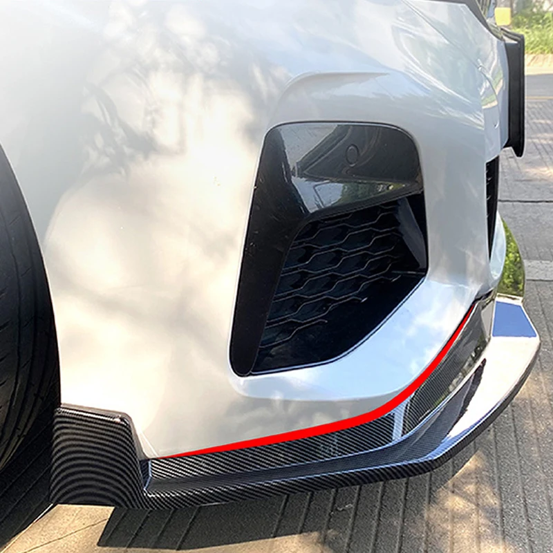 

Car Accessories High Quality Front Bumper Lip Diffuser Spoiler Kit Fit For BMW 3 Series G20 G21 320i 330i 2019 2020 2021 2022