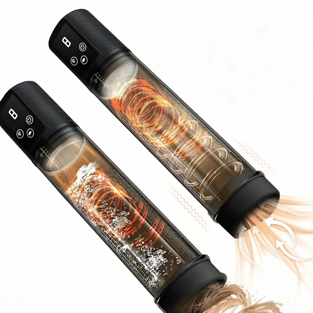 Automatic Male Masturbator 9 Powerful Suction Modes Soft TPE Plug-And-Play Adult Intimate Toy Penis Delayed Ejaculation 18+