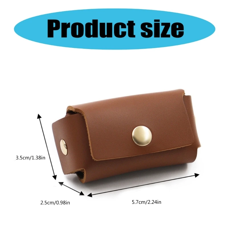 Versatile PU Leather Ring Containers Beautiful Dog Collar PU Leather Rings Stash Box for Engagement and Wedding Memories