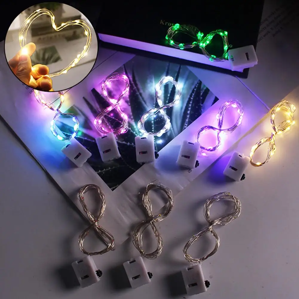 Fairy Lights Led String Lights 3 Mode Waterproof Bendable For Christmas Vase Living Room Bedroom Garden Holiday Decoration Lamp