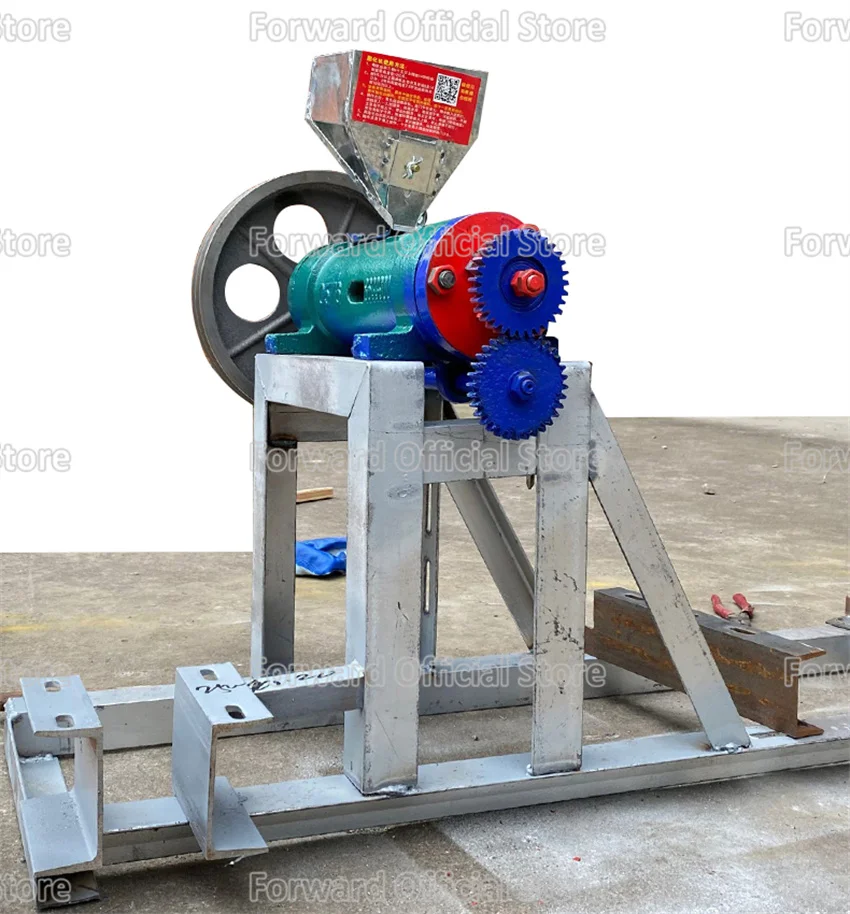 New Arrival Ball Shape Corn Snack Extruder Machine Rice Corn Cheese Ball Snack Puffed Machine Without Motor Frame