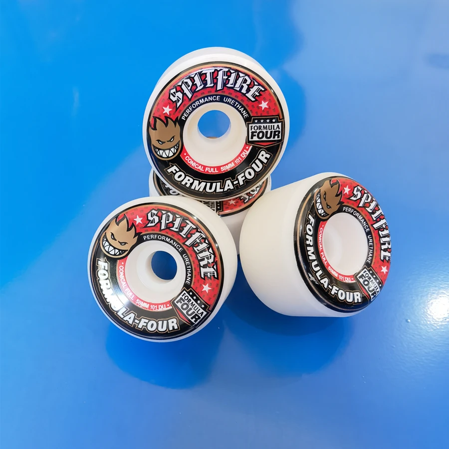 original Spitfire skateboard wheels 58mm 52mm 101duro 53mm 54mm 56mm 99duro 80HD skateboard wheel for skateboard