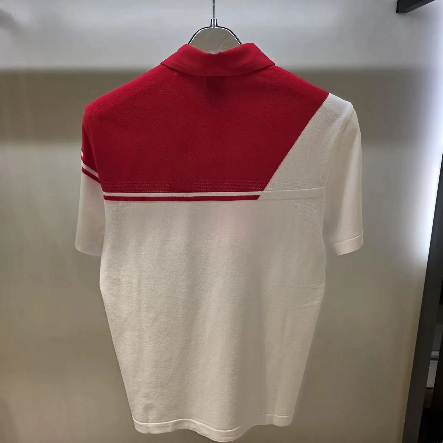 2026 Summer Men Golf Knitted Short Sleeve T Shirt Cool Sensation Breathable Casual Athletic Sports Golf Tops For Male
