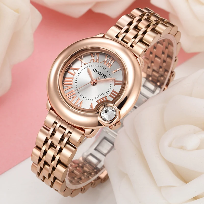Balloon style fashionable high-end feeling light luxury niche new trend simple temperament student waterproof women's watch