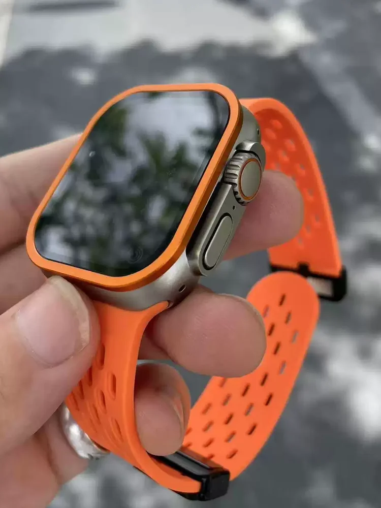 2 Buah Kaca Tempered Logam HD  - Smartwatch Watches For Mens ulasan dan harga