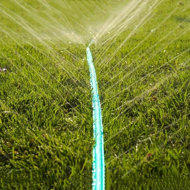 High Performance Irrigation Hose - Flexible PVC Drip Irrigation Pipe, Suitable for Lawns and Gardens, with US/EU Connectors