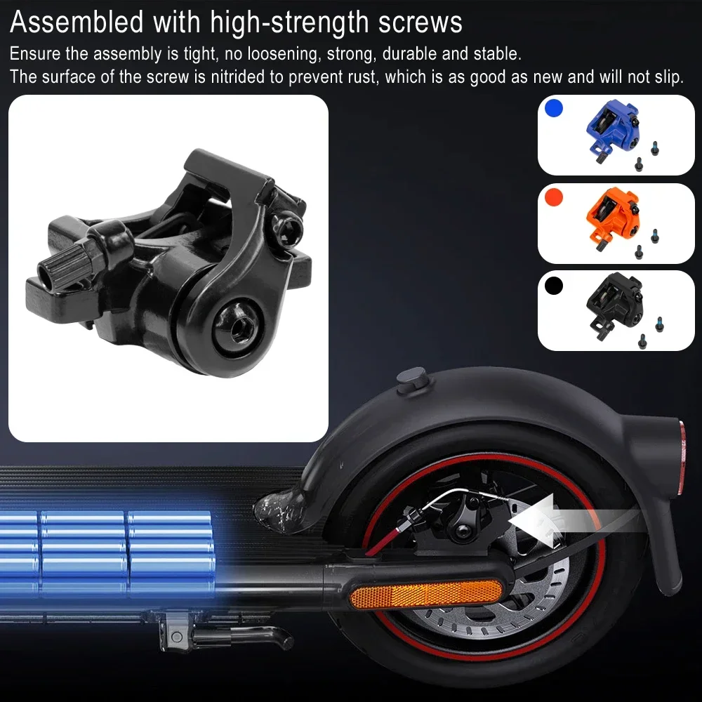 Étrier de frein à disque de roue arrière en alliage d'aluminium, 130mm, pour Scooter électrique Xiaomi 4 Pro / MI 3, frein hydraulique sur le côté gauche