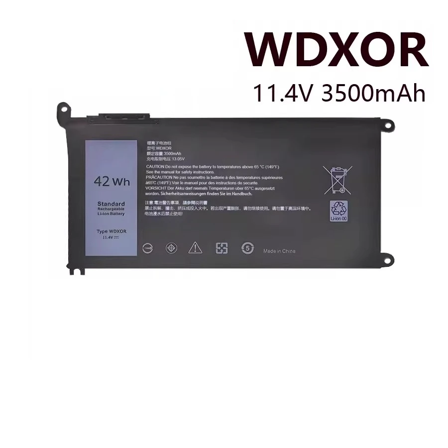 For dell 15 5568 7000 7460 14 5468 7560 7472 wdxor wdx0r battery